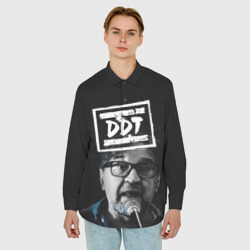 Мужская рубашка oversize 3D ДДТ - фото 2