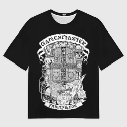 Женская футболка oversize 3D Gamesmaster