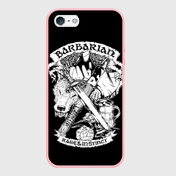 Чехол для iPhone 5/5S матовый Barbarian