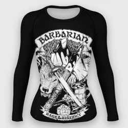 Женский рашгард 3D Barbarian