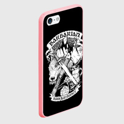 Чехол для iPhone 5/5S матовый Barbarian - фото 2