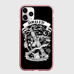 Чехол для iPhone 11 Pro Max матовый Druid