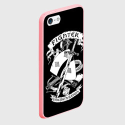Чехол для iPhone 5/5S матовый Fighter - фото 2