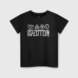 Детская футболка хлопок Led Zeppelin