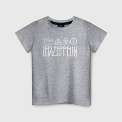 Детская футболка хлопок Led Zeppelin