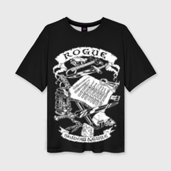 Женская футболка oversize 3D Rogue