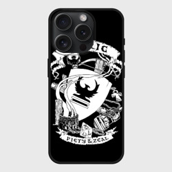 Чехол силиконовый для Apple iPhone 15 Pro матовый Cleric