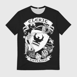 Мужская футболка 3D Cleric
