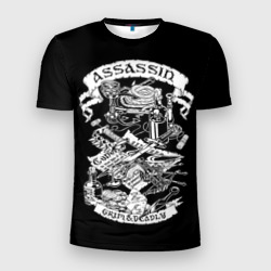 Мужская футболка 3D Slim Assassin