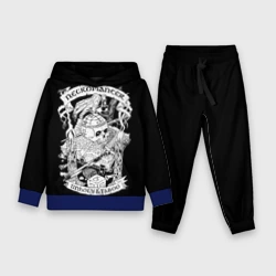 Детский костюм с толстовкой 3D Necromancer