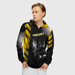 Мужская толстовка 3D на молнии The Prodigy лис - фото 2