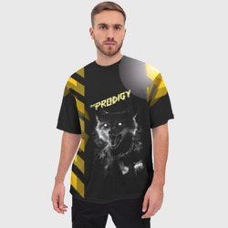 Мужская футболка oversize 3D The Prodigy лис - фото 2