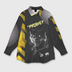 Женская рубашка oversize 3D The Prodigy лис