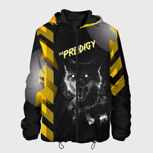 Мужская куртка 3D с принтом The prodigy (лис), вид спереди #2