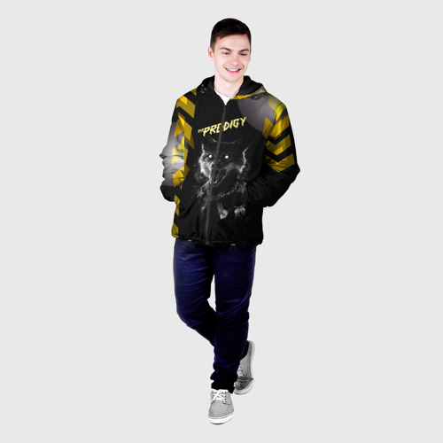 Мужская куртка 3D с принтом The prodigy (лис), фото на моделе #1