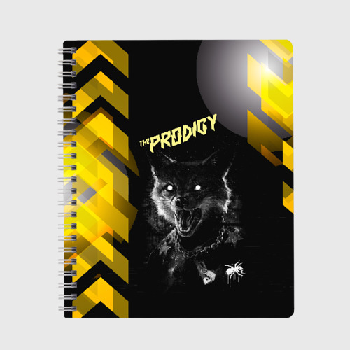 Тетрадь The Prodigy лис, цвет клетка