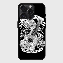 Чехол силиконовый для Apple iPhone 15 Pro матовый Bard