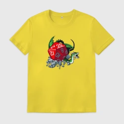 Мужская футболка хлопок Dungeon and dragons