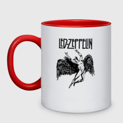 Кружка двухцветная Led Zeppelin