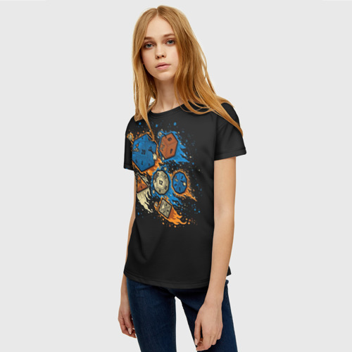 Женская футболка 3D Dungeon & Dragons, цвет 3D печать - фото 3