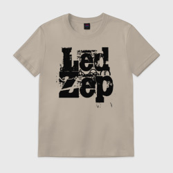 Мужская футболка хлопок LedZep большое лого