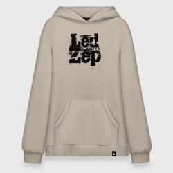 Худи SuperOversize хлопок LedZep большое лого