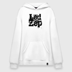 Худи SuperOversize хлопок LedZep большое лого