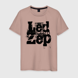 Мужская футболка хлопок LedZep большое лого