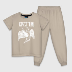 Детская пижама хлопок Led Zeppelin