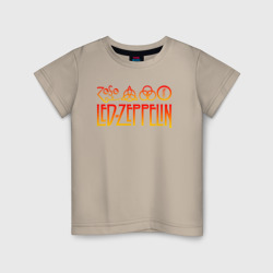 Детская футболка хлопок Led Zeppelin