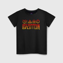 Детская футболка хлопок Led Zeppelin