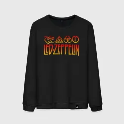 Мужской свитшот хлопок Led Zeppelin