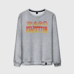 Мужской свитшот хлопок Led Zeppelin