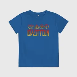 Детская футболка хлопок Led Zeppelin