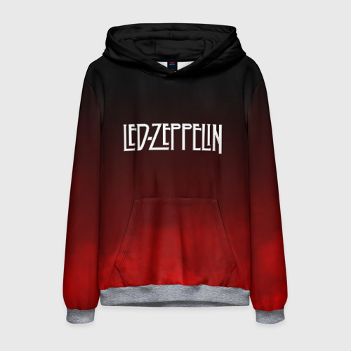 Мужская толстовка 3D Led Zeppelin, цвет меланж