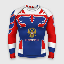 Мужской рашгард 3D Русский хоккей
