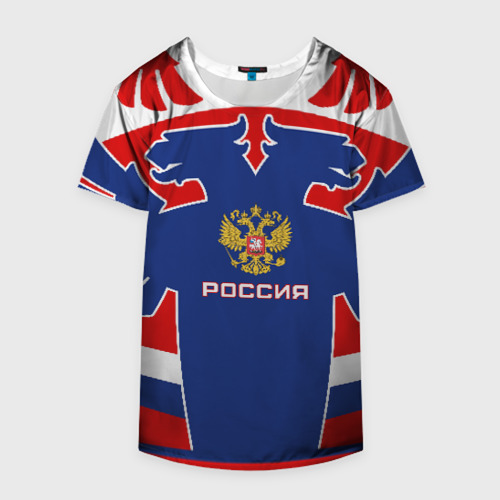 Накидка на куртку 3D Русский хоккей, цвет 3D печать - фото 4
