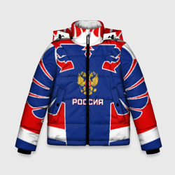 Зимняя куртка для мальчиков 3D Русский хоккей