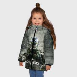 Зимняя куртка для девочек 3D CS GO - фото 2