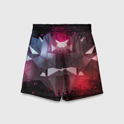 Детские спортивные шорты 3D Полигоны скин cs go