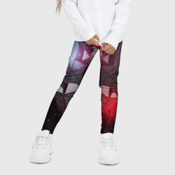 Детские леггинсы 3D Полигоны скин cs go - фото 2