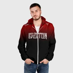 Мужская ветровка 3D Led Zeppelin - фото 2