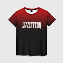 Женская футболка 3D Led Zeppelin