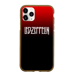 Чехол для iPhone 11 Pro Max матовый Led Zeppelin