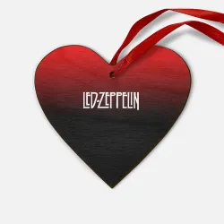 Деревянная игрушка Сердце Led Zeppelin