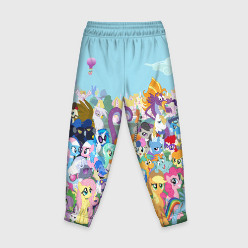Детские брюки 3D My little pony, цвет 3D печать - фото 2