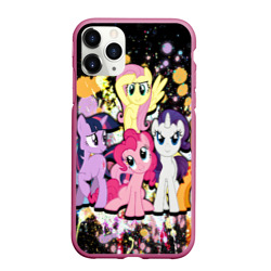 Чехол для iPhone 11 Pro Max матовый My little pony band