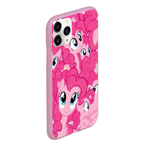 Чехол для iPhone 11 Pro Max матовый Пони, цвет розовый - фото 3