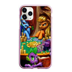 Чехол для iPhone 11 Pro Max матовый Little pony