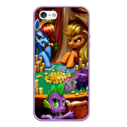 Чехол для iPhone 5/5S матовый Little pony